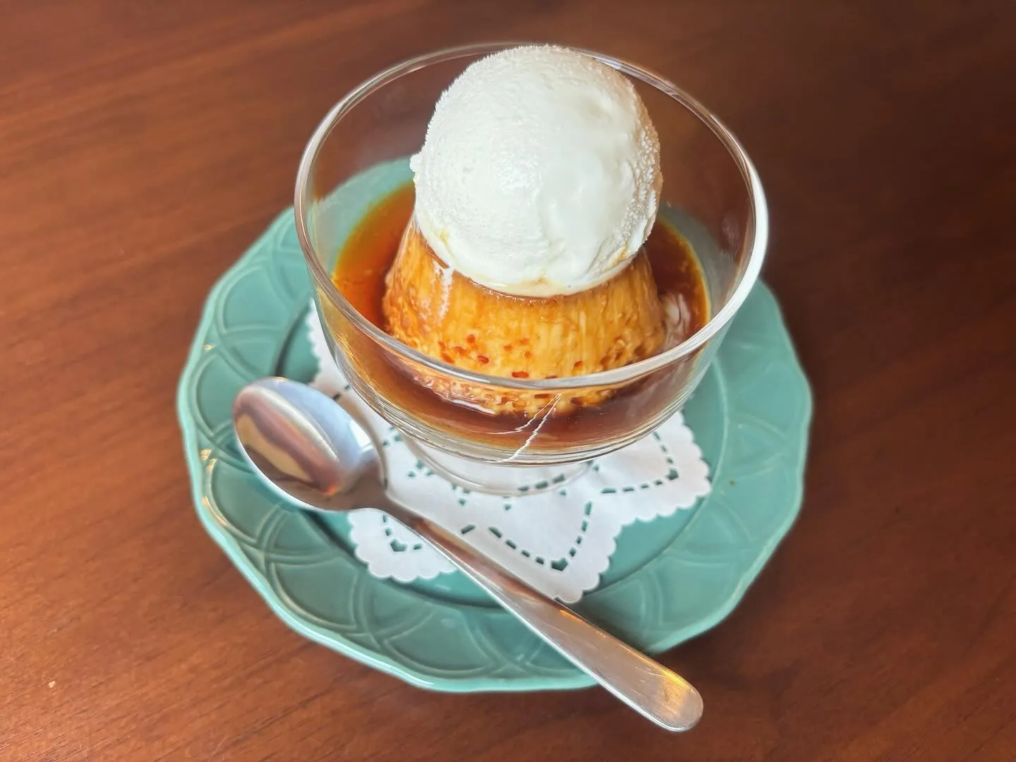 焦がしカラメルのレトロプリン